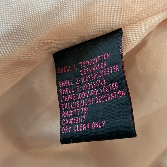 Betsey Johnson Fitted Vintage Silk Fitted Blazer 4 - Picture 7 of 7